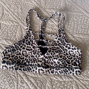 SEXY Zyia Leopard Grid Bra, medium